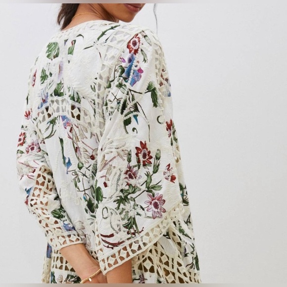 Anthropologie Tops - Anthropologie Clea Crochet Kimono